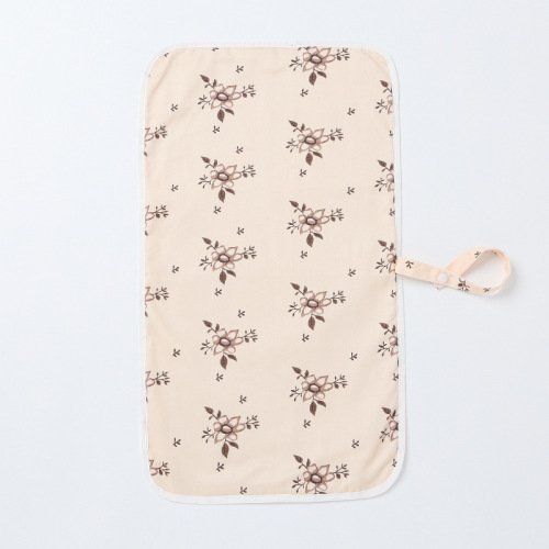 Newborn diaper pad, baby waterproof, washable and breathable sheet mattress, overnight baby diaper pad, portable storage for outings