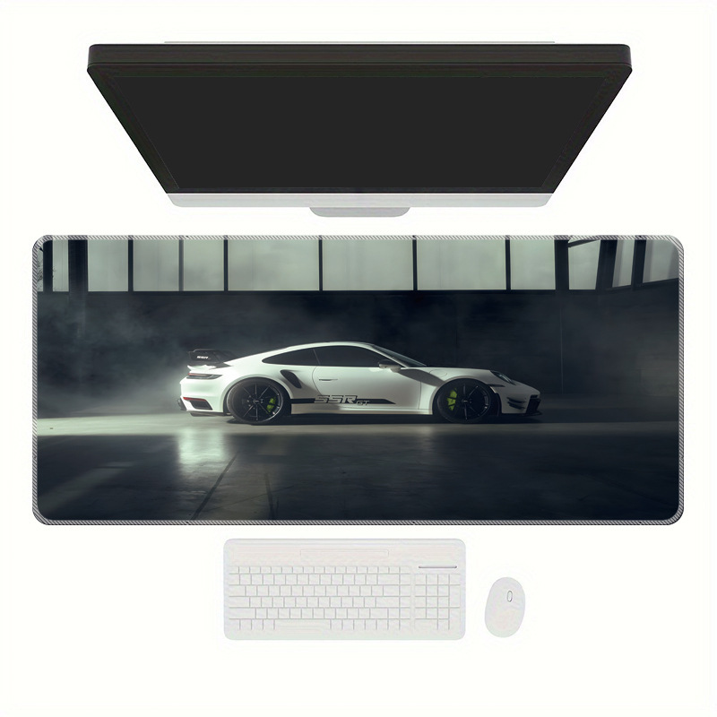 クロスボーダー特別供給スポーツカー ポルシェ 5 マウスパッド大型ハイエンド厚みのある汚れにくいマウスパッド密閉エッジ|undefined