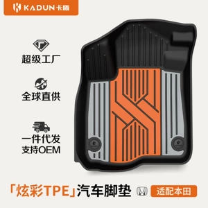 Suitable for Honda Accord, Inspire, Crv, Haoying, Civic, and Other Models, Special Colorful Tpe Car Floor Mats