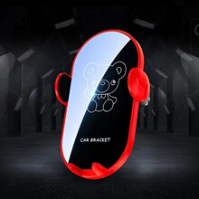 新款车载手机支架可爱卡通多功能出风口支撑手机固定导航专用支架