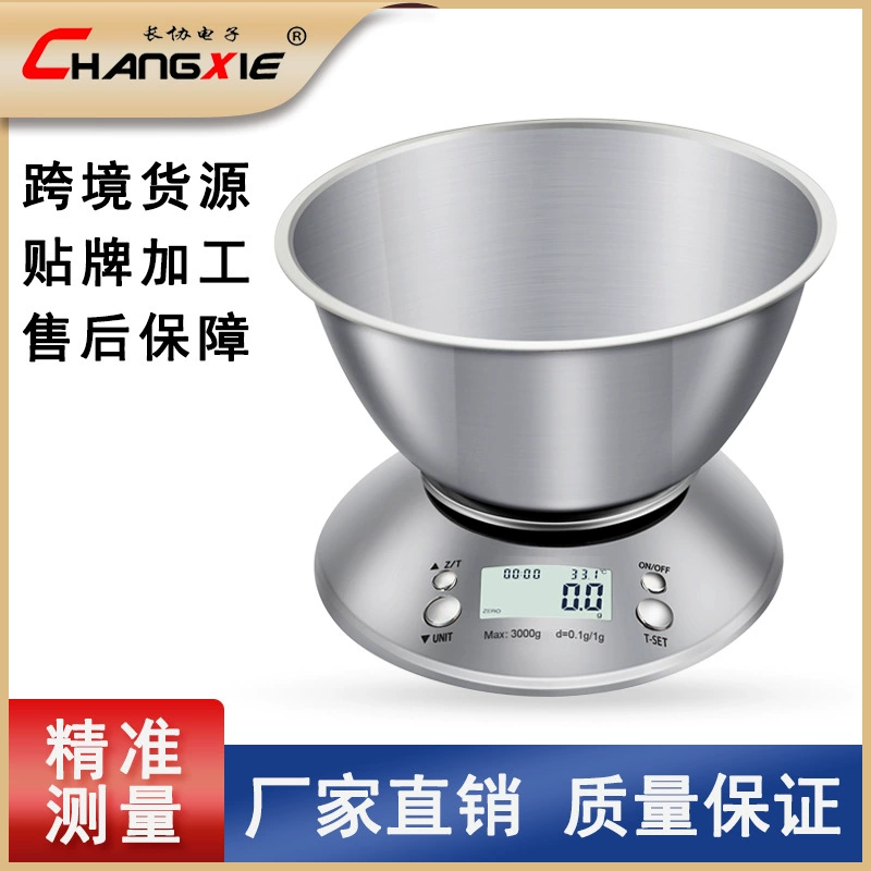 Бытовая нержавеющая сталь Высокоточные кухонные весы Съемный поддон для пищевых материалов для выпечки многофункциональный хронометраж электронный вес