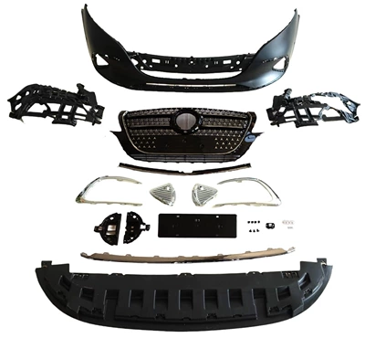 Suitable for Mercedes-Benz V-Class Big Surrounded - front-bumper-surround