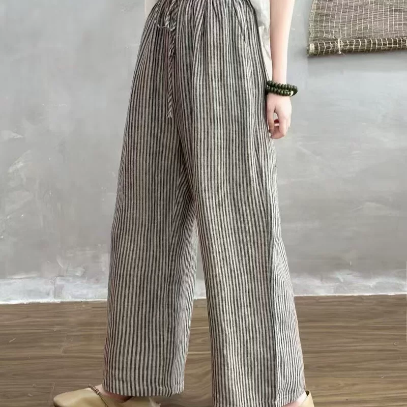 Летние ретро casual брюки