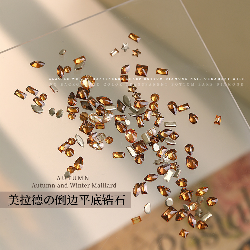 Nail diamond jewelry flash mini flat zircon Diamond special-shaped diamond transparent white small size nail jewelry mixed Nail diamond jewelry flash mini flat zircon Diamond special-shaped diamond transparent white small size nail jewelry mixed