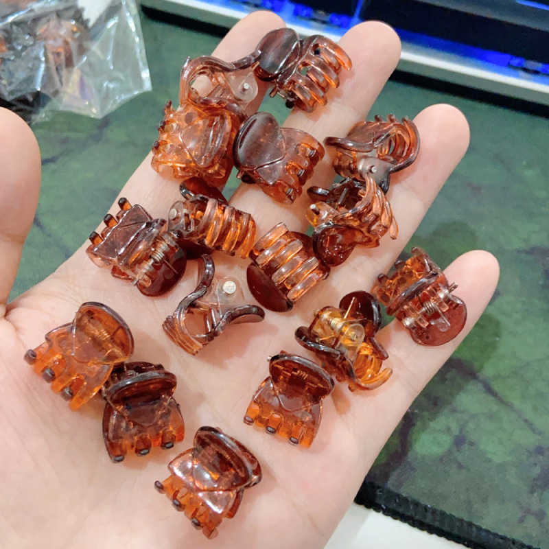 1.5cm黒色のミニクリップがシンプルで、トップクリップの底クリップが国境を越えて爆発したDIYヘアピンの爪が壊れたヘアピン|undefined