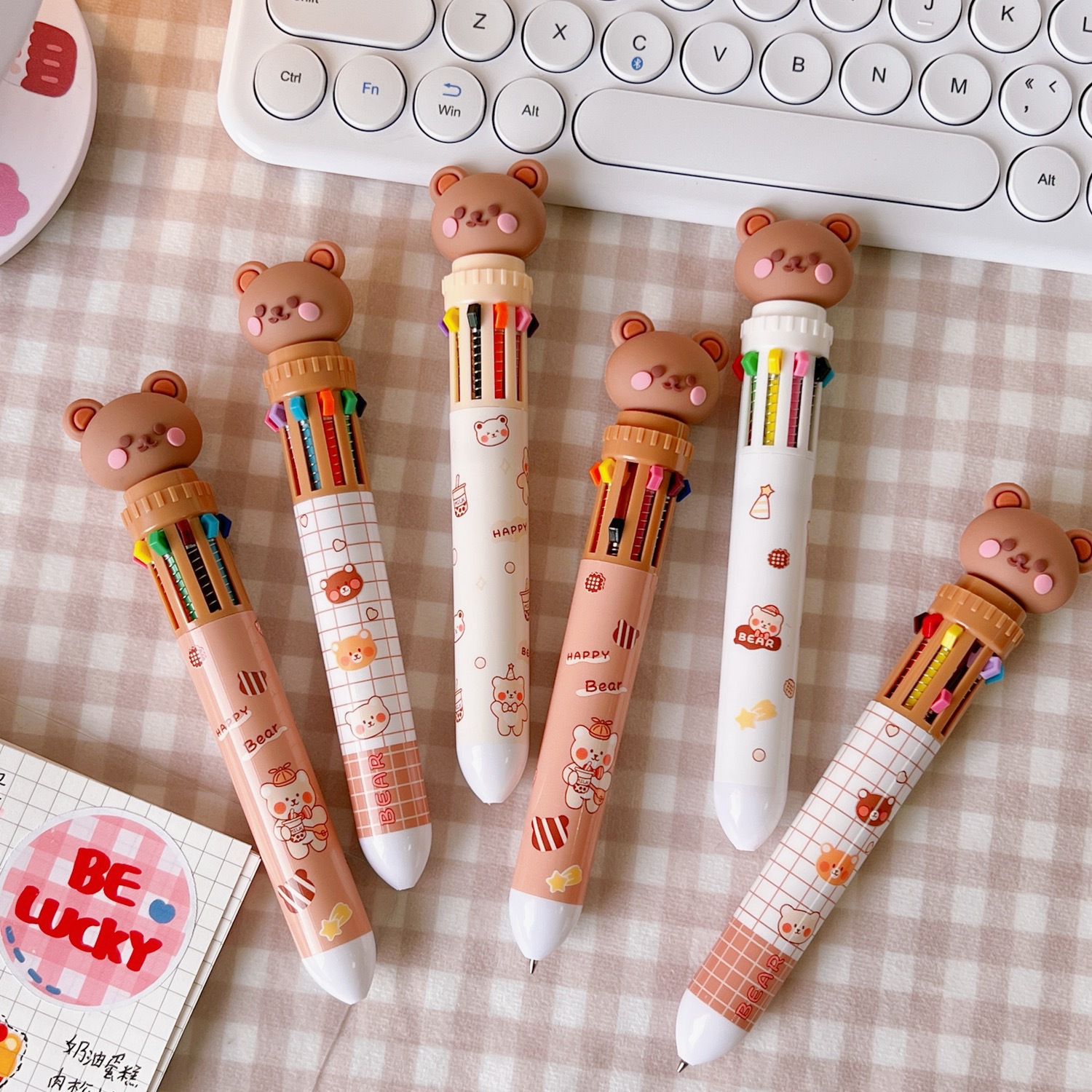 Brand Japanese cute quick dry black rollerball pen