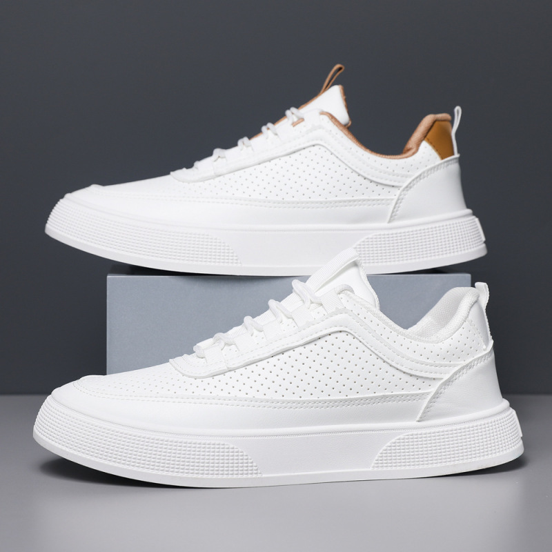 2026 New Spring and Autumn Men's Shoes, Thick-Soled Trendy Sneakers, Casual High-End Men's Lightweight Non-Slip White Shoes Douyin 2026 New Spring and Autumn Men's Shoes, Thick-Soled Trendy Sneakers, Casual High-End Men's Lightweight Non-Slip White Shoes Douyin