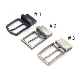 35mm旋转尾巴男士西装革履西裤裤头扣真皮牛皮带两面可用针扣叉扣