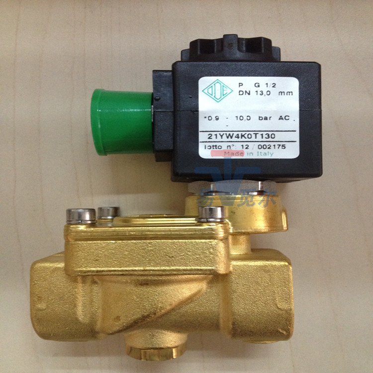 意大利ode进口电磁阀 21yw4k0t130 dn15 110v高温两通蒸汽电磁阀