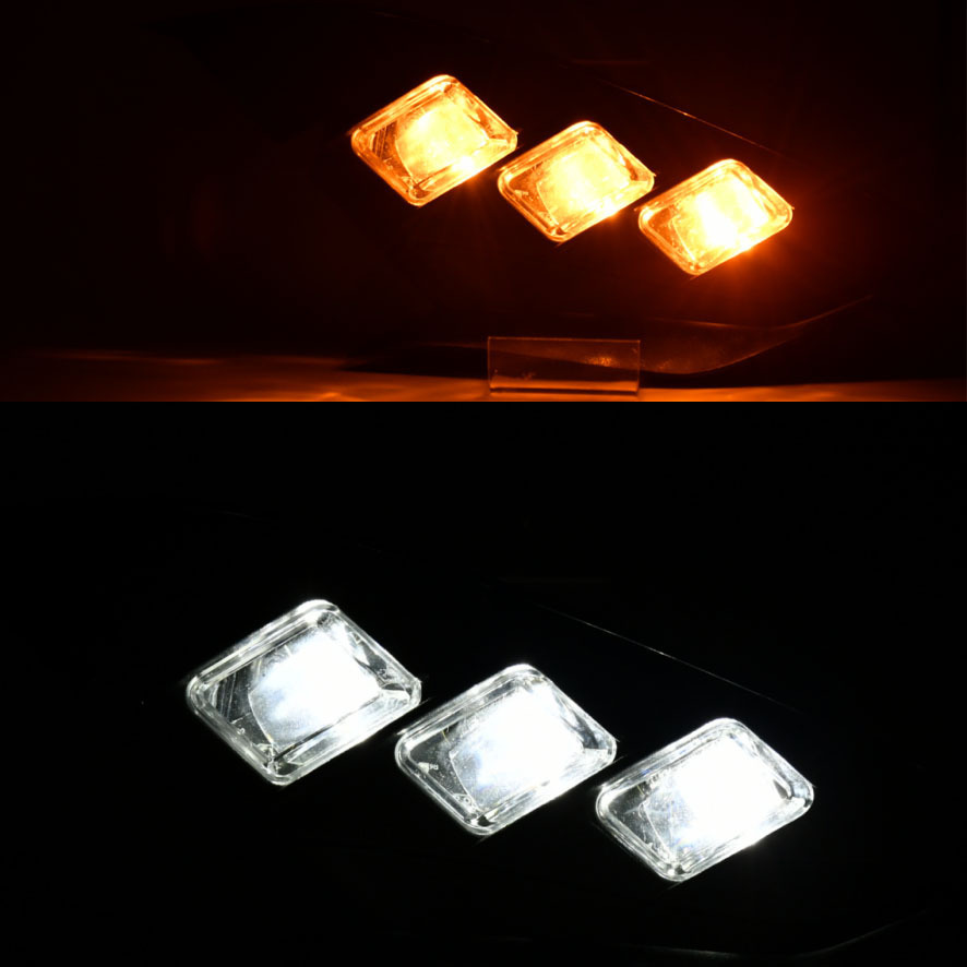 Aplicable 23 - 24 nuevo Mazda 2 conjunto de lámpara de niebla delantera lámpara de barra delantera lámpara de viaje de luz diaria lámpara de niebla