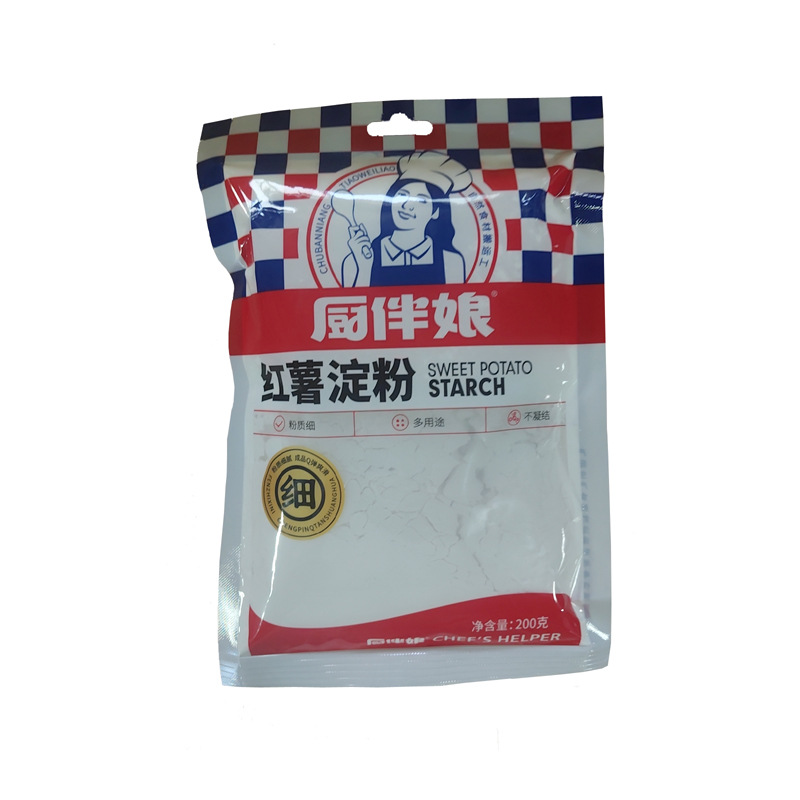 厨伴娘红薯淀粉200g袋装炸酥肉用正宗家用做凉粉新老包装随机发