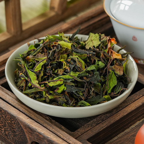 New Tea Yunnan Wild White Tea Yongde Big Snow Mountain Ancient Tree Natural Sun-Dried White Tea Loose Leaf Fruity Aroma White Tea Leaves
