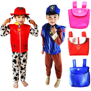 Halloween Dog Team Performance Costumes Carnival COS Clothes Kindergarten Student Baby Performance Children's Clothing Cross-border