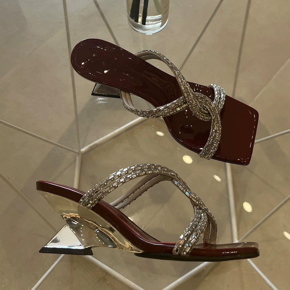 Слова с тапочками женские летние новые французские темпераменты