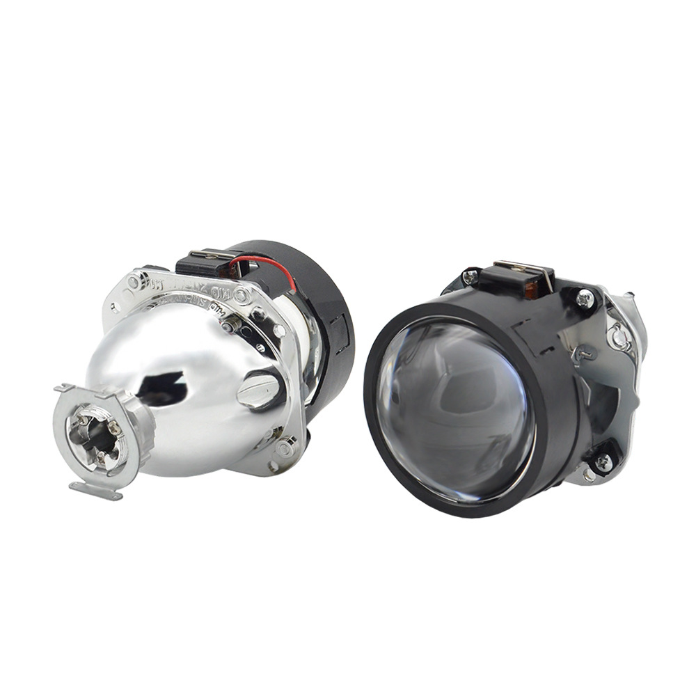Ventas directas de fábrica Jingang weishitong bombilla de coche de 2.5-pulgadas 3.0tl lente de luz doble H1 diablo ángel ojo de pez