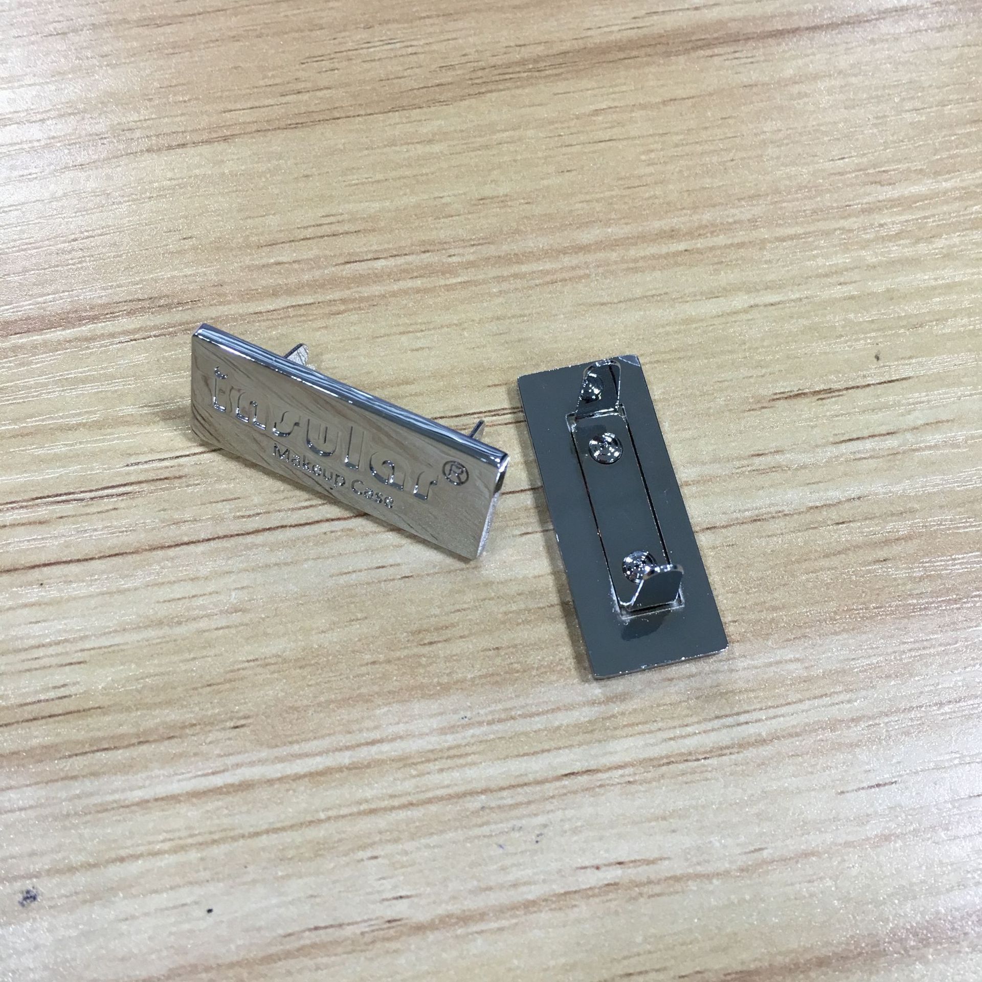 金属标牌 锌合金铭牌箱包 电镀工艺五金铜标牌 广东制作