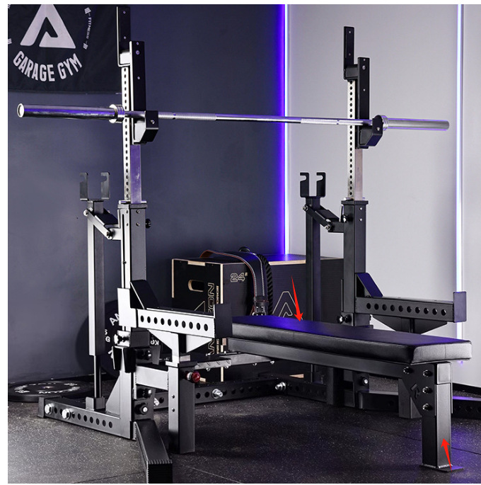 Strength Lifting Stand Commercial Strength Lifting Stand Commercial Strength Lifting Stand Multifunctional Fitness Equipment Competitive Equipment