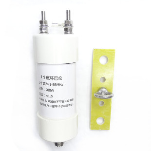 1:9 balun 200W short wave antenna 50 ohm to 450 ohm impedance conversion long line high power