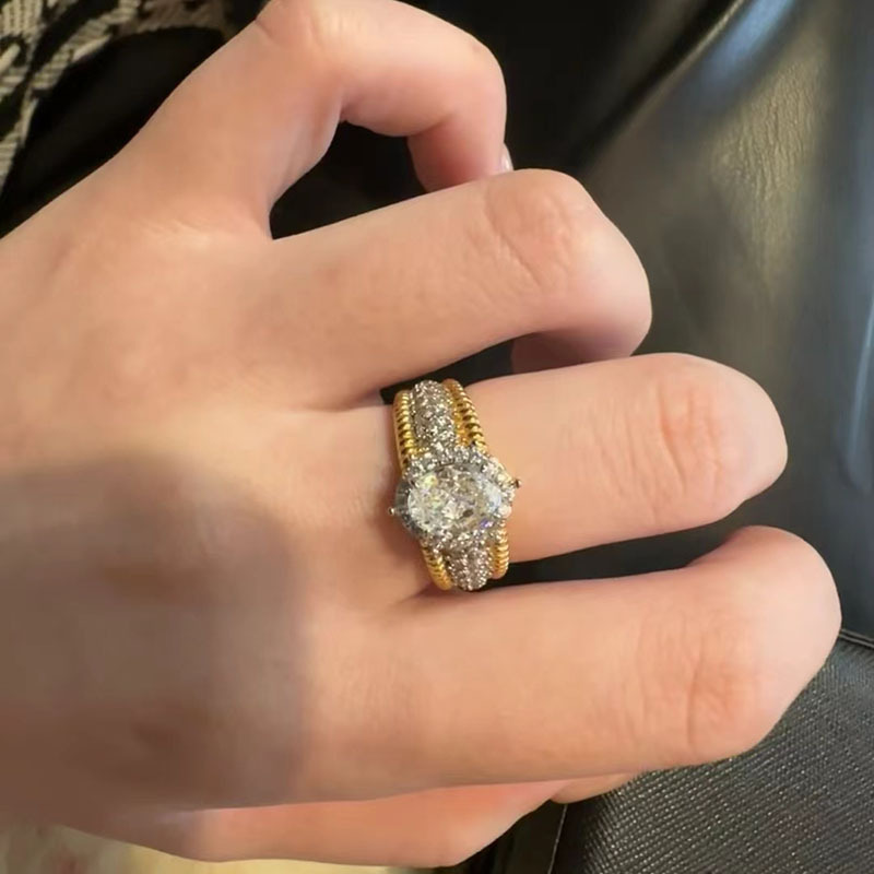 1 Piece Quantity 925 Sterling Silver Solid Color Zircon Rings