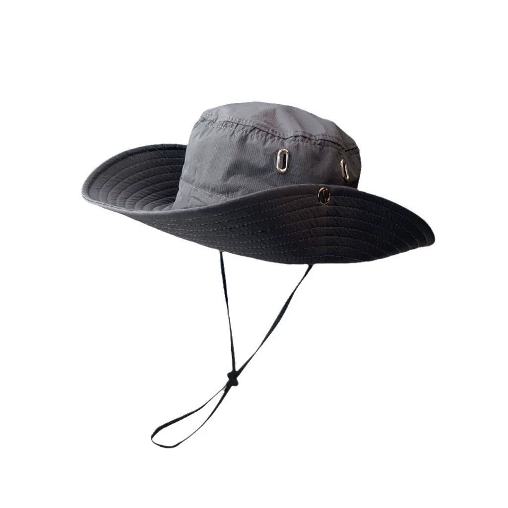 Foldable Quick-Dry Waterproof Men's Cap, Packable with Carabiner, One Size