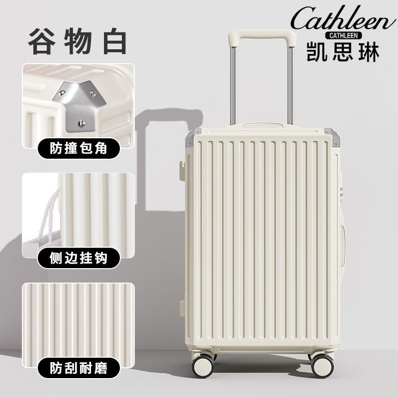 新款女行李箱大容量旅行箱男万向轮多功能拉杆箱子|undefined