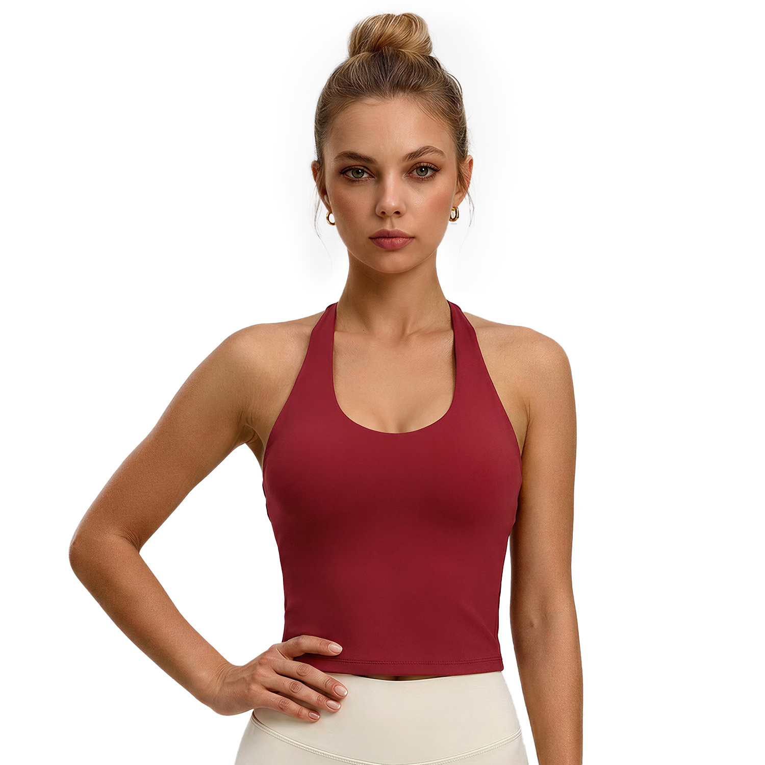 Juyi Tang nuevo cross-border Amazon deportivo fitness chaleco de yoga sin mangas ropa interior deportiva