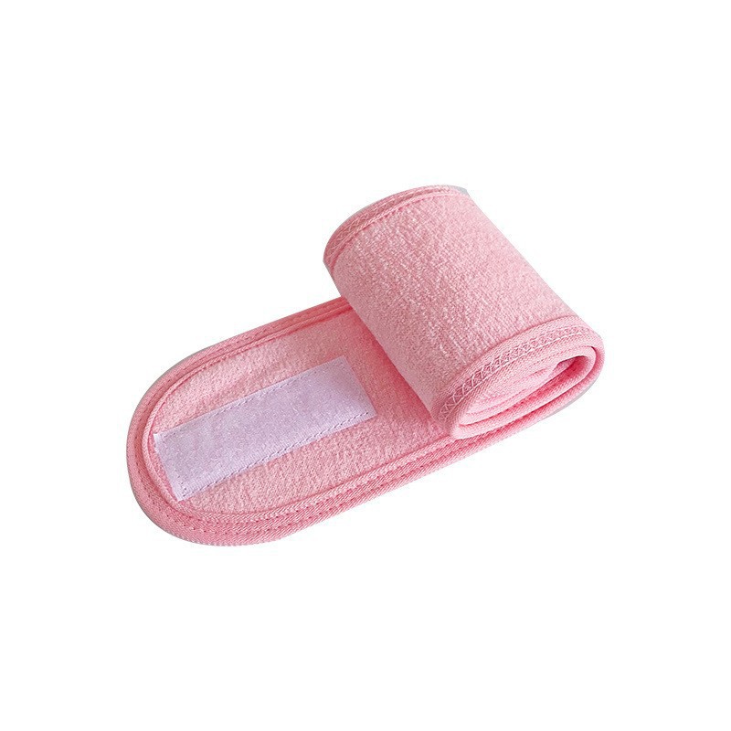 Yuezi turbante velcro yoga deportes banda de pelo lavado de la cara maquillaje de belleza de doble capa banda de pelo bordado otoño invierno protección de orejas