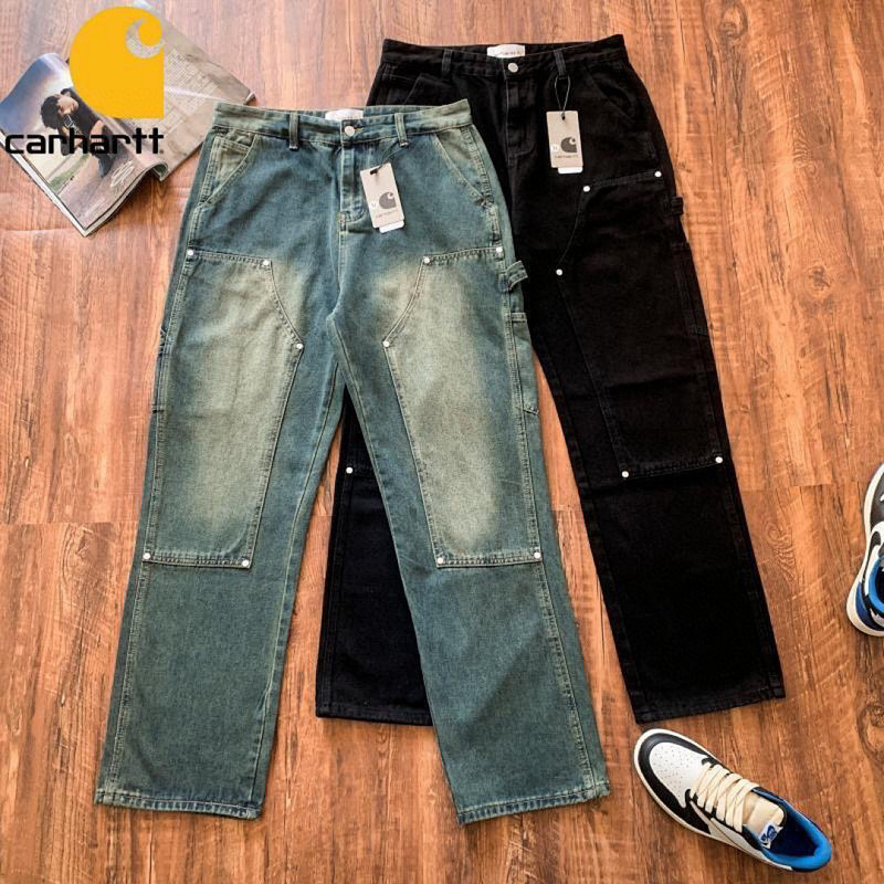 Carhartt Japanese Mainline Outdoor Workwear Series Washed Denim Jeans Casual Loose Pants Cross-Border Export Carhartt Japanese Mainline Outdoor Workwear Series Washed Denim Jeans Casual Loose Pants Cross-Border Export