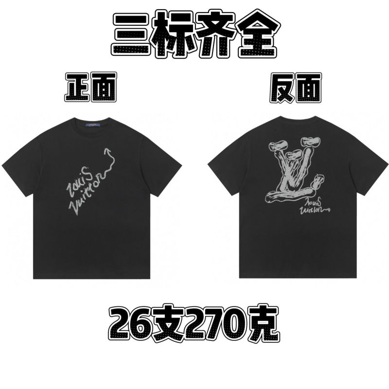 25春夏純綿ラウンドネック半袖Tシャツ漫画文字プリントカジュアルルーズ万能トップス流行万能|undefined