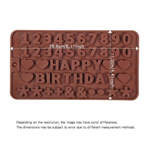 数字巧克力458肥皂模巧克力饼干模蛋糕模具雪糕糖果硅胶模具