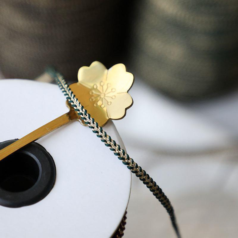 레이스 액세서리/  의류 액세서리 미니 골드 짠 레이스 청삼 원피스 가방 가장자리 액세서리