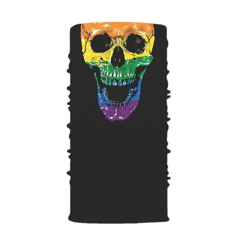 Wild Riding Skull Half-Face Series Magic Headscarf Seamless Amazon Protective Warm Neck Scarf Outdoor Wear
