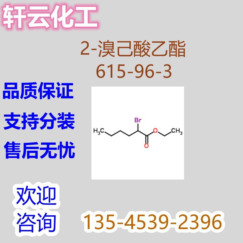 2-溴己酸乙酯 α-溴代正己酸乙酯 CAS 615-96-3