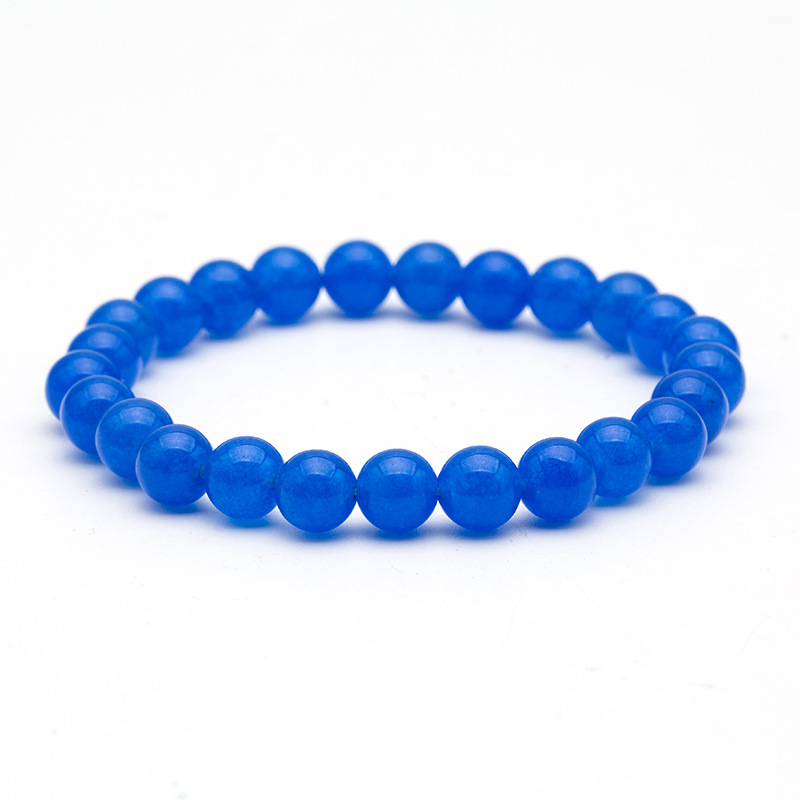 Korean version of Crystal Opal Bracelet Fashion Couple Gift Single Circle Bracelet