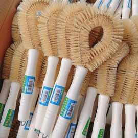 批发锅刷尼龙丝木柄洗锅刷长柄刷碗长柄锅碗清洁刷子厨房不沾油2