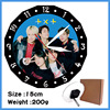StrayKids Ateez NCT Star Creative Creative Clock Clock Clock Clock Simple Watch Swing Gifts to Map
