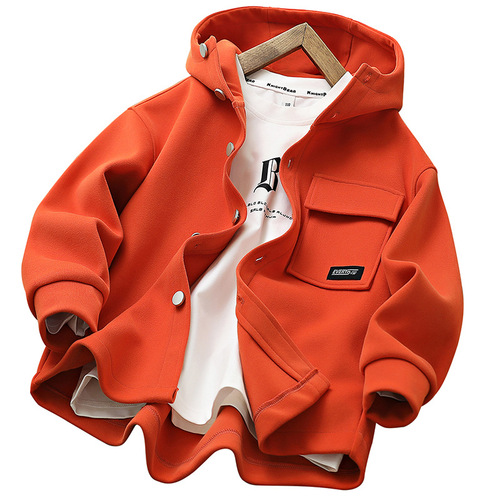 Children's clothing live broadcast supply boys' jackets children's baseball uniforms medium and large children's jackets autumn clothing hooded sweatshirts tops clothes