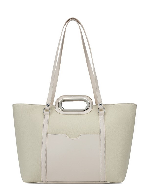 Bolso retro de gran capacidad para mujeres 2026 primavera nueva moda simple, lujoso, ligero y versátil bolso de hombro bajo la axila