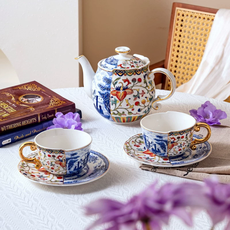 Новый китайский стиль Doucai сине-синий национальный прилив в китайском стиле