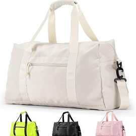 广州源头工厂跨境热卖瑜伽健身包便携旅行袋周末行李包