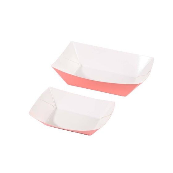 Factory wholesale snack boat box takeaway oil-proof fries packaging box disposable food fried chicken packaging boat box