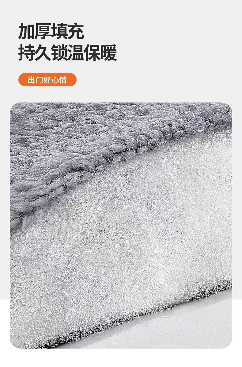 Electric Vehicle Winter Warm Gloves Motorcycle Handlebar Thickeneded Velvet Waterproof Battery Car Windshield Hand Guard to Protect Against Cold