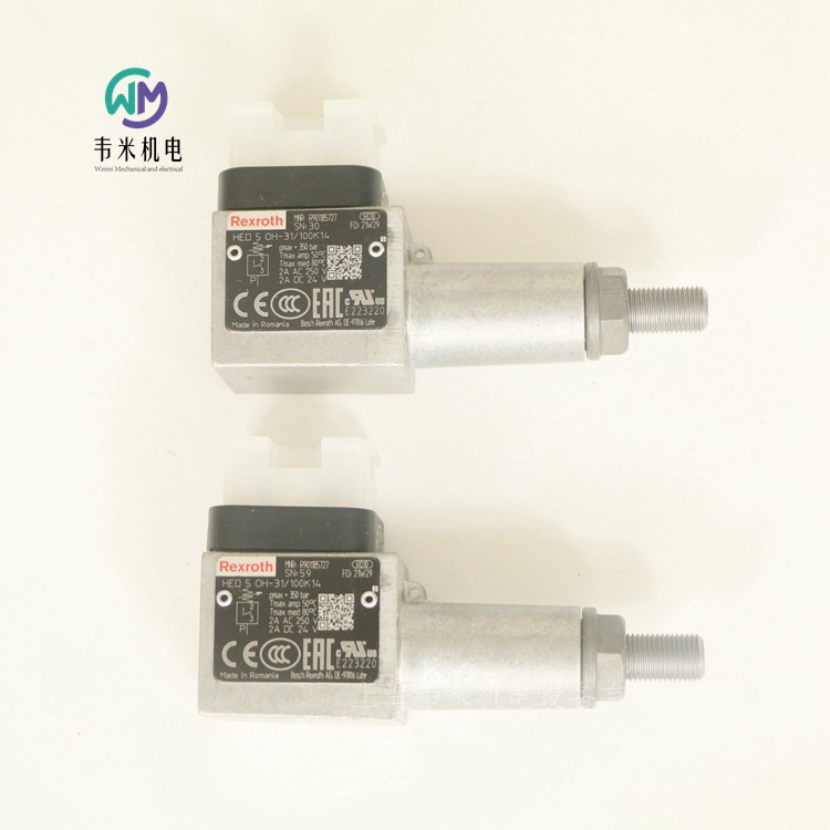 德国力士乐柱塞式压力开关R901185727 HED5OH-31/100K14