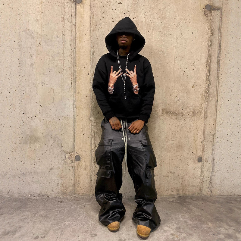 アメリカンハイストリートレトロ「ATONEMENT」HOODIE「ATONEMENT」プリントパーカー、男女兼用|undefined