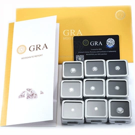 宝石工艺品;莫桑钻饰品;莫桑钻