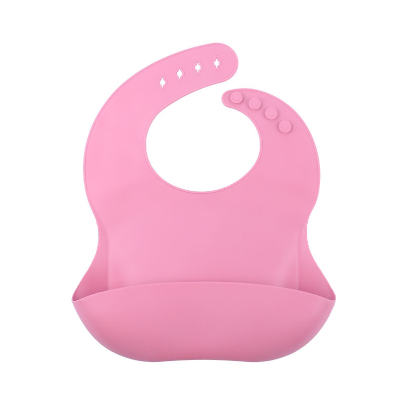 Bebé suministros babero de silicona bebé babero tridimensional bebé super suave babero impermeable babero extraíble