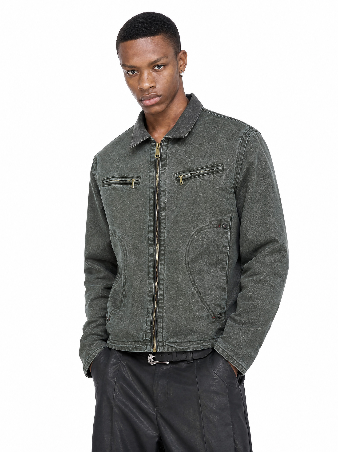 MADEEXTREME Detroit Washed Canvas Jacket