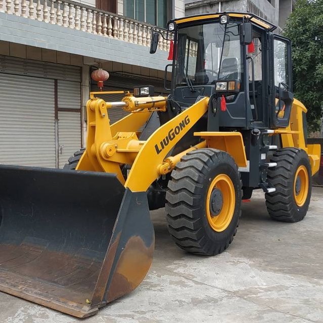 Pequeña carretilla elevadora Dragon 20 y 30 cargadores de brazo para manejar una excavadora 50