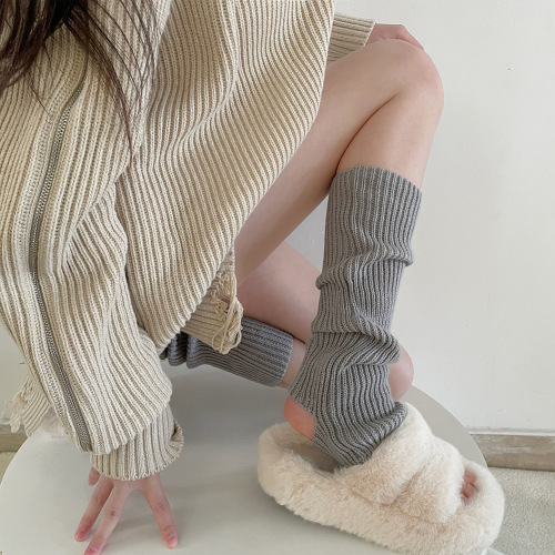 Vertical Stripes Slimming Versatile Simple Basic Foot Socks
