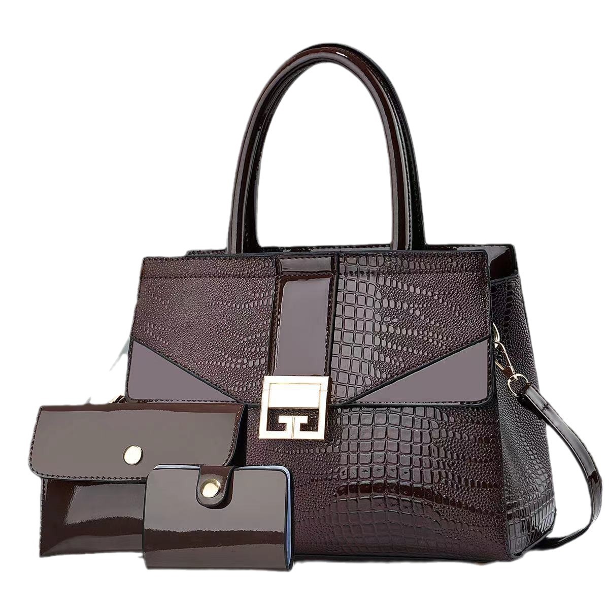 Fabricante de comercio exterior bolso nuevo modelo para mujer, gran capacidad 2025 bolso de hombro regalo versátil bandolera de un solo hombro moda de moda